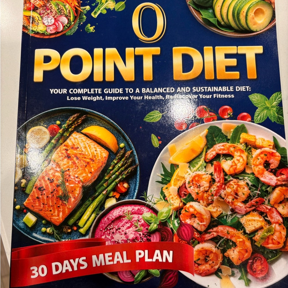 0 Point Diet 30 Days Meal Plan Book